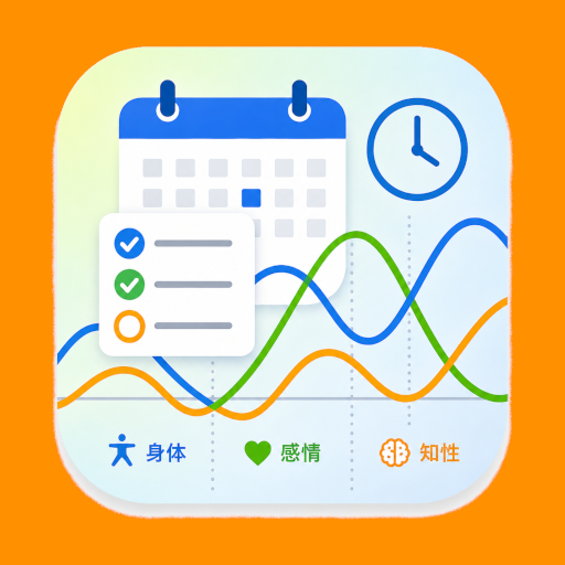 LifeLog Biorhythm アプリアイコン